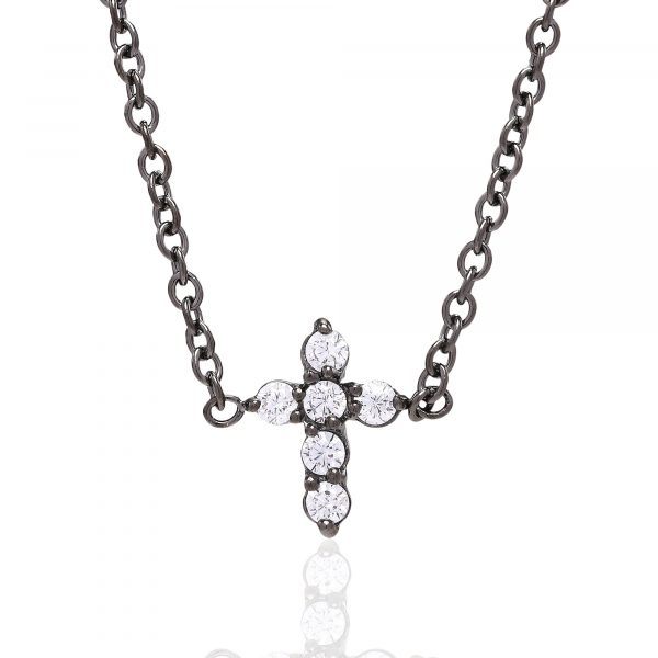 ANNEBRAUNER Cross Black/White
