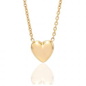 ANNEBRAUNER Heart - Kæde 42 cm