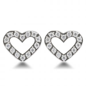 ANNEBRAUNER Heart Open White