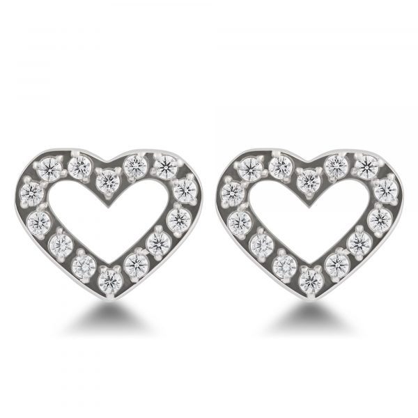 ANNEBRAUNER Heart Open White