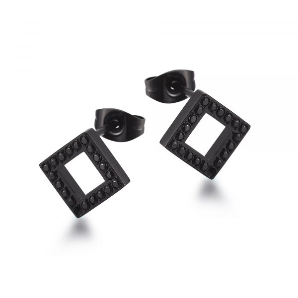 ANNEBRAUNER Square open Black
