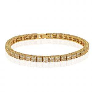 ANNEBRAUNER Tennis Small Bracelet - 17 cm