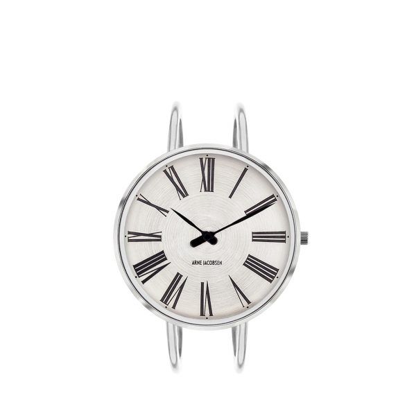 ARNE JACOBSEN Roman 34mm Sunray skive, stål bangle
