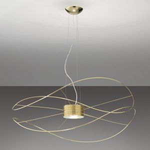 Axolight Hoops 2 LED-hængelampe, gylden