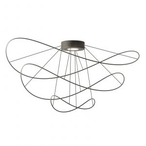 Axolight Hoops 2 LED-hængelampe, sort
