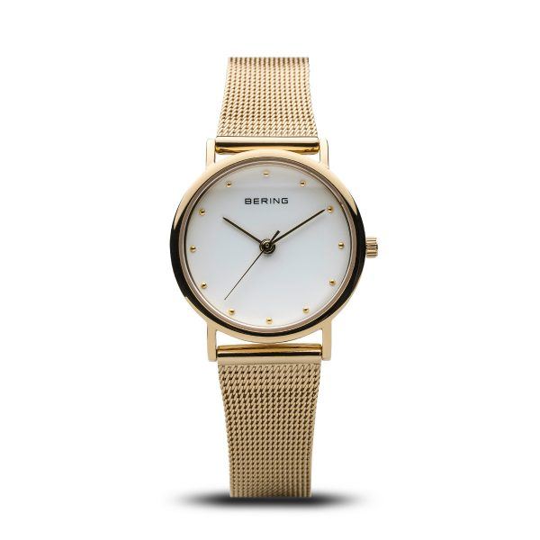 BERING Classic dameur guldfarvet 13426-334