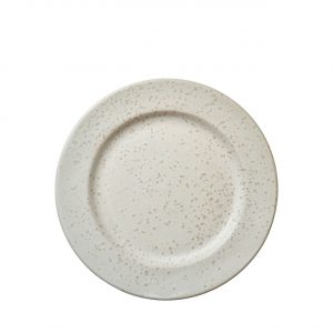 BITZ Desserttall. 22cm Mat creme
