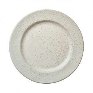 BITZ Tallerken 27 cm Mat creme