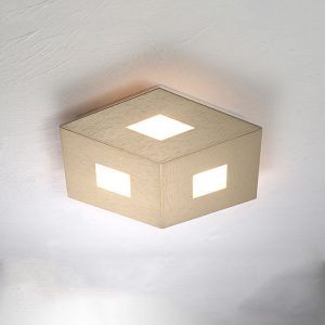 Bopp Box Comfort LED-loftlampe, guld, 35 cm