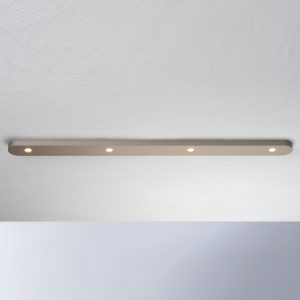 Bopp Close LED-loftlampe, 4 lyskilder, taupe