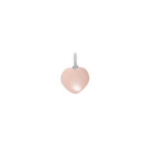 Frk. Lisberg Heart Rosa vedhæng sølv - 6141-925