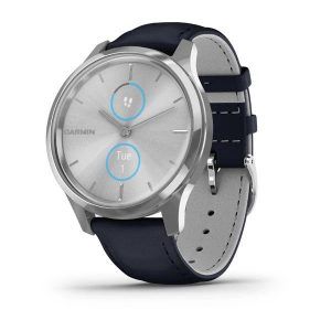 GARMIN Vivomove Luxe - Marineblå - 010-02241-00