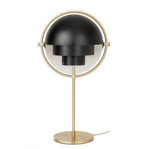 Gubi Multi-Lite - Bordlampe - Messing/Sort