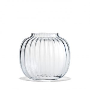 HOLMEGAARD Primula Oval Vase klar H12,5