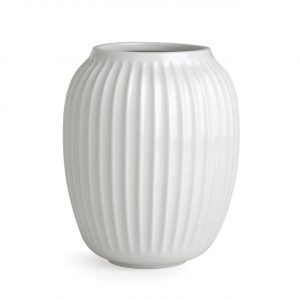 KÄHLER Hammershøi Vase H20 hvid