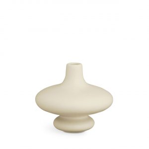 KÄHLER Kontur vase H14 hvid