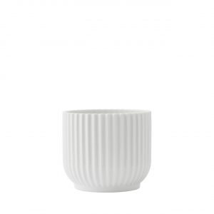 LYNGBY PORCELÆN Flower pot small white