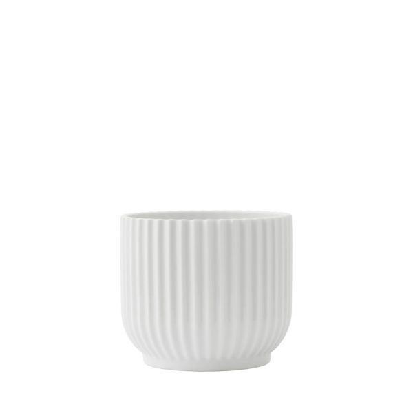 LYNGBY PORCELÆN Flower pot small white