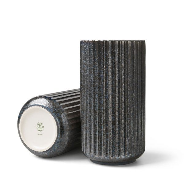 LYNGBY PORCELÆN Lyngby Radiance Vase H20,5 blå