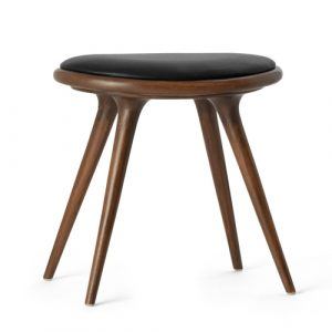 Mater barstol mørk eg - H: 47cm