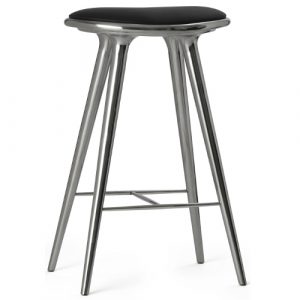 Mater barstol recycled aluminium - H: 74cm
