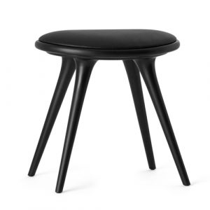 Mater barstol sort bøg - H: 47cm