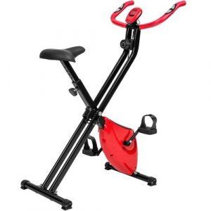 Motionscykel med display - sort