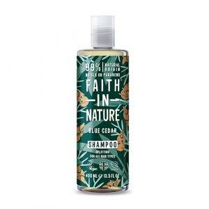 Shampoo Blue Cedar mænd Faith in nature