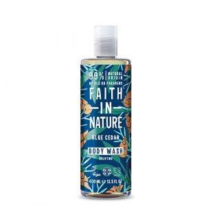 Showergel Blue Cedar mænd Faith in nature