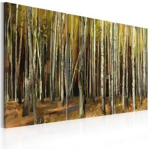 Tavla - The mystery of Sherwood Forest - triptych (120 x 80 cm)