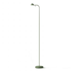 Vibia Pin 1660 LED-standerlampe, 125 cm, grøn