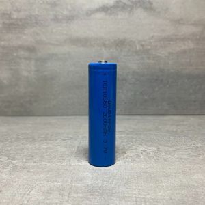 18650 lithium 2600mAh genopladeligt batteri (pointed head)