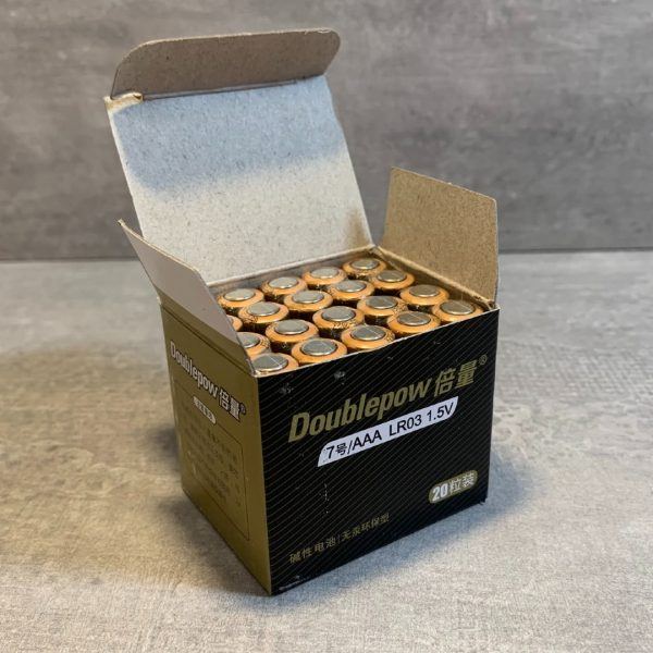 20-pak AAA batterier