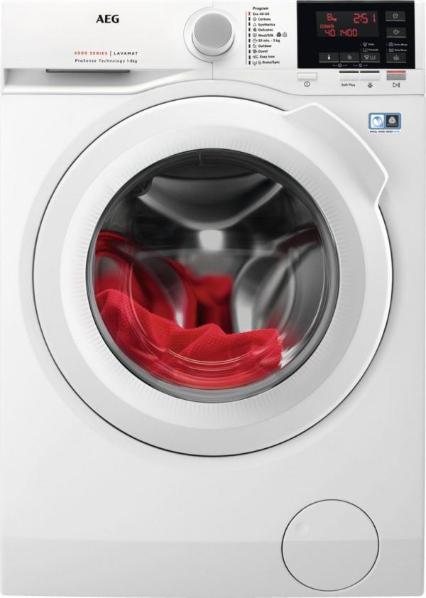 AEG vaskemaskine L6FBK865G (hvid)