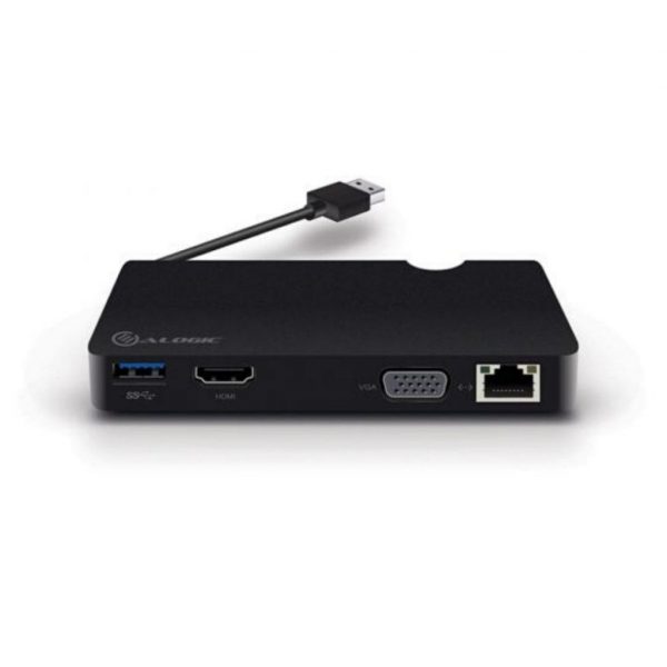 ALOGIC USB 3.0 docking station m. HDMI, VGA, Ethernet & USB