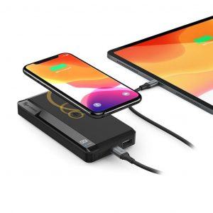 ALOGIC USB-C 10,000mAh trådløs Powerbank Ultimate - sort