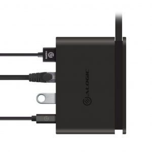 ALOGIC USB-C transportabel Dock Essential 4 port m. 100W PD