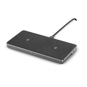 ALOGIC Ultra Power 3-i-1 trådløs oplader station dobbelt m. USB-A oplader output