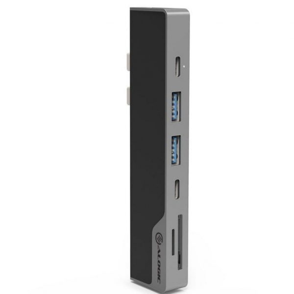 ALOGIC Ultra USB-C Dock NANO - HDMI, USB, Memory Card Reader and 100W PD Space Grey
