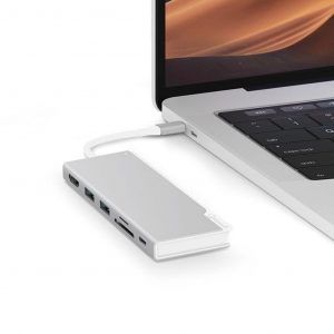 ALOGIC Ultra USB-C Dock UNI - HDMI, USB, Memory Card Reader & 100W PD - sølv
