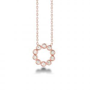 ANNEBRAUNER Sun Rose/White