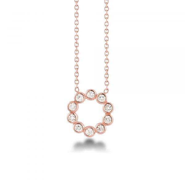 ANNEBRAUNER Sun Rose/White