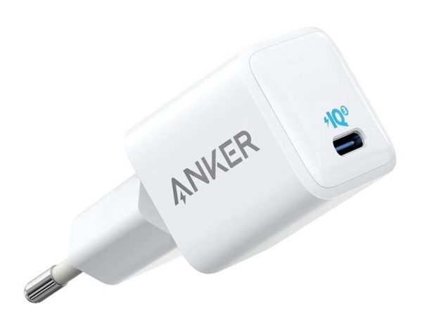 Anker PowerPort III mini 30W USB-C Vægoplader, Hvid