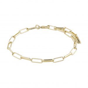 Armbånd : Ronja : Guldbelagt