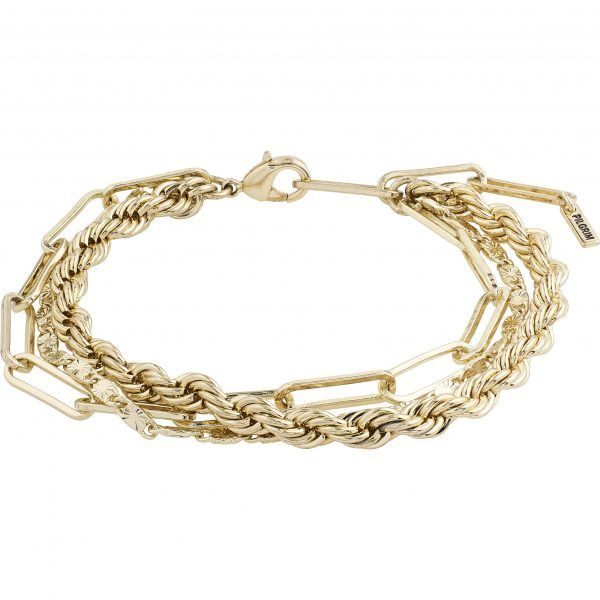 Armbånd : Simplicity : Guldbelagt