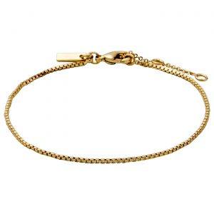 Armbånd : Vera : Guldbelagt