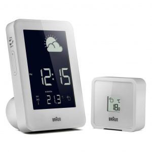 BRAUN Vejrstation med sensor, hvid