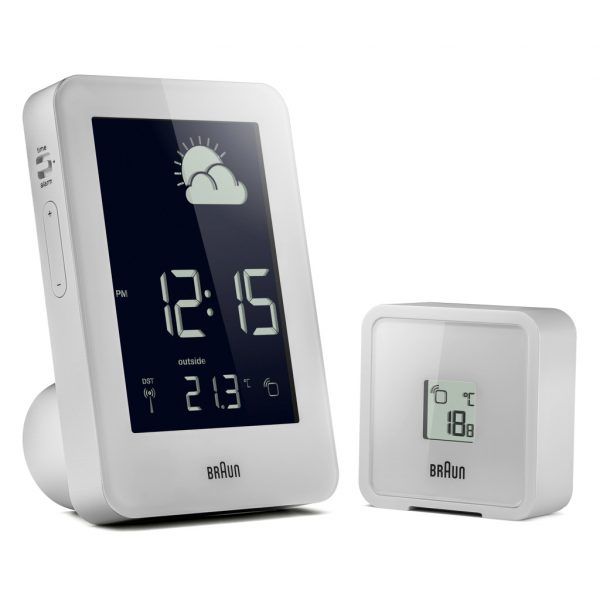 BRAUN Vejrstation med sensor, hvid