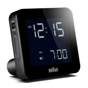 BRAUN vækkeur digitalt, sort