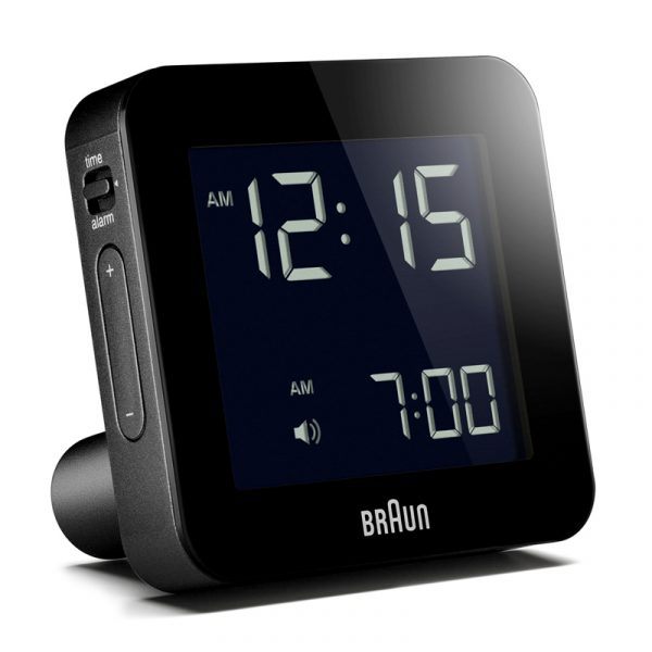 BRAUN vækkeur digitalt, sort